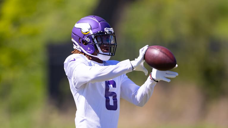 Lewis Cine is learning from his rookie moments